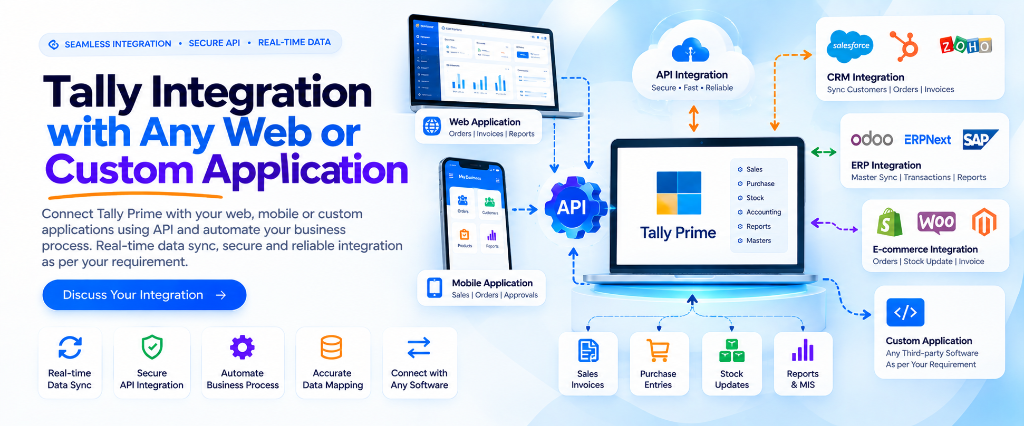 Tally Integration with Any Web or Custom Application